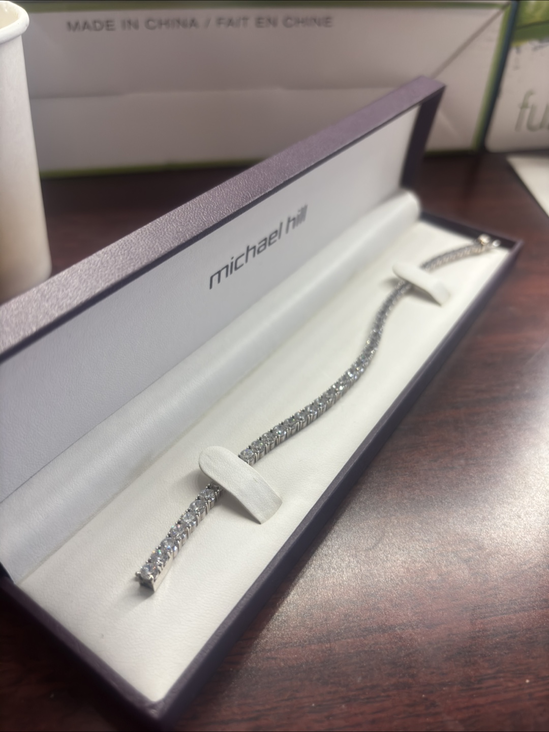 Michael Hill Bracelet with Box and Care Plan - photo 2