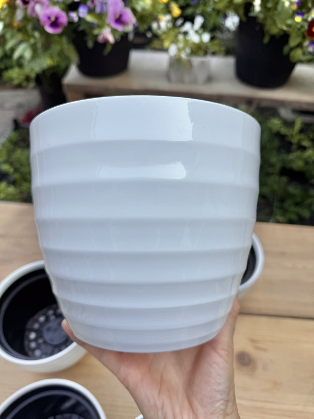 Flower Pot - Ceramic - Only One left - photo 4