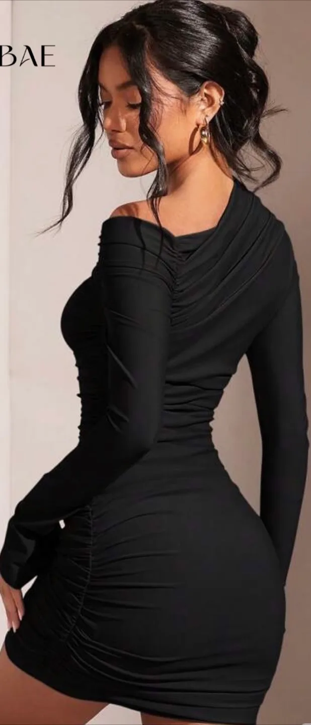 BAE Ruched Mini Dress image indicator(2)