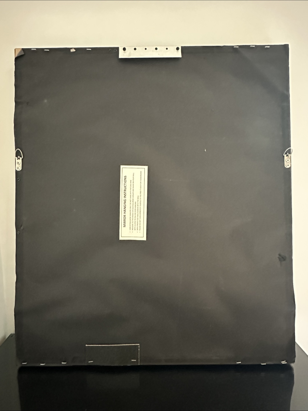 Brown Rectangle Framed Mirror - photo 2