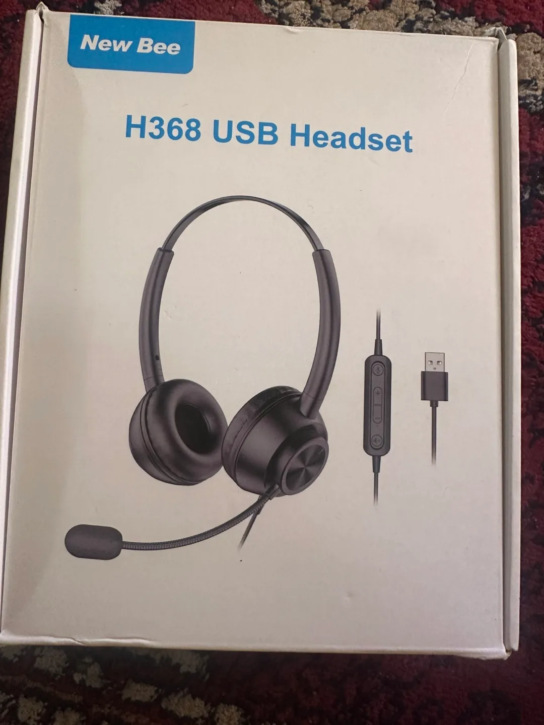 New Bee H368 USB Headset thumbnail