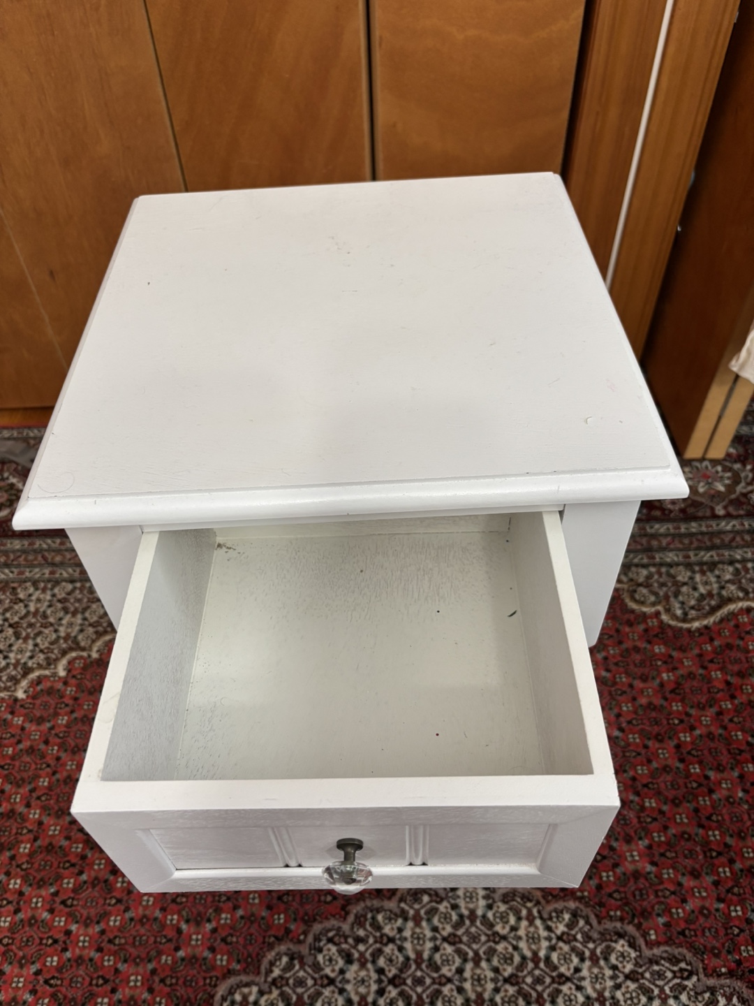 White side table