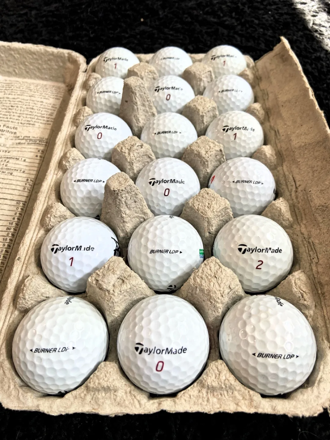 18 Taylormade Burner LDP Golf Balls thumbnail