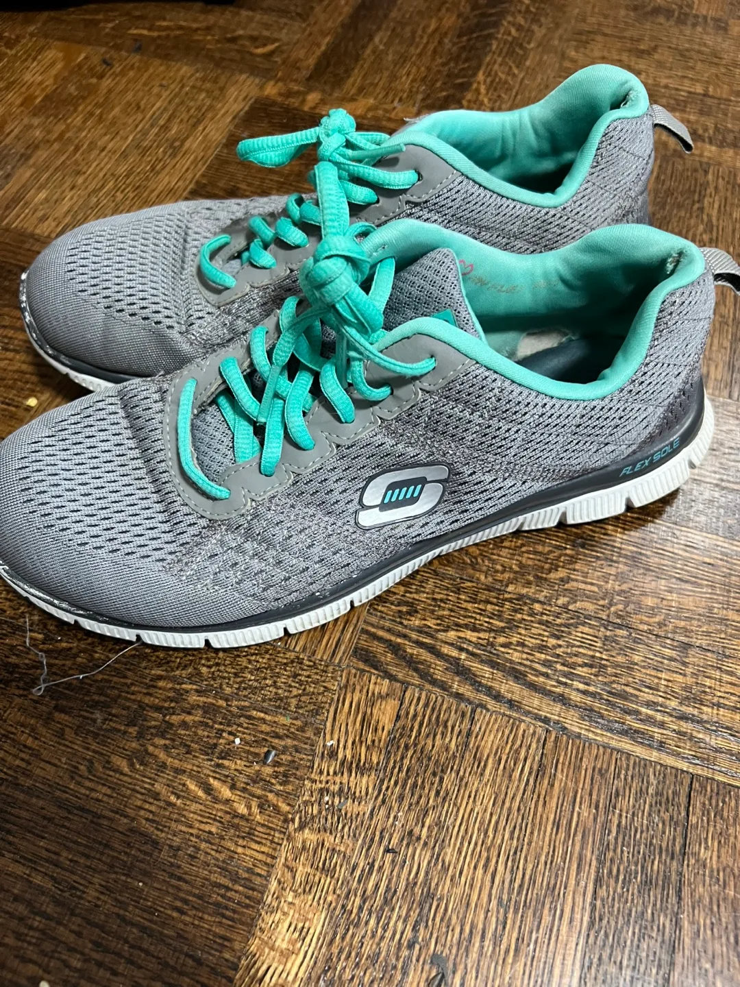 Skechers Grey Athletic Sneakers image indicator(2)