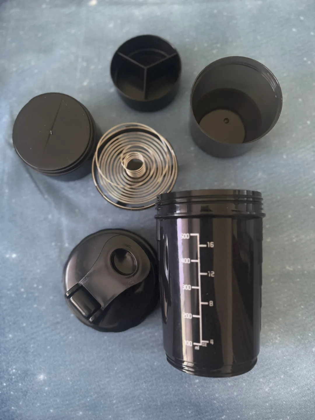 Black Shaker Bottle Never Used thumbnail