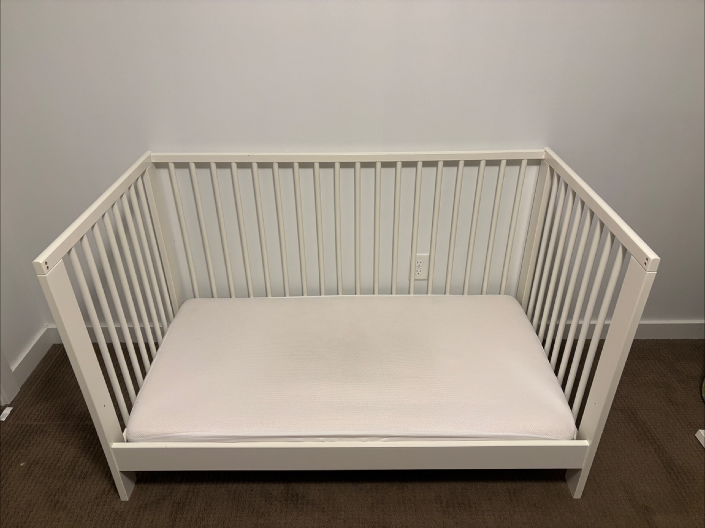 IKEA Gulliver Baby Crib + Mattress - photo 5