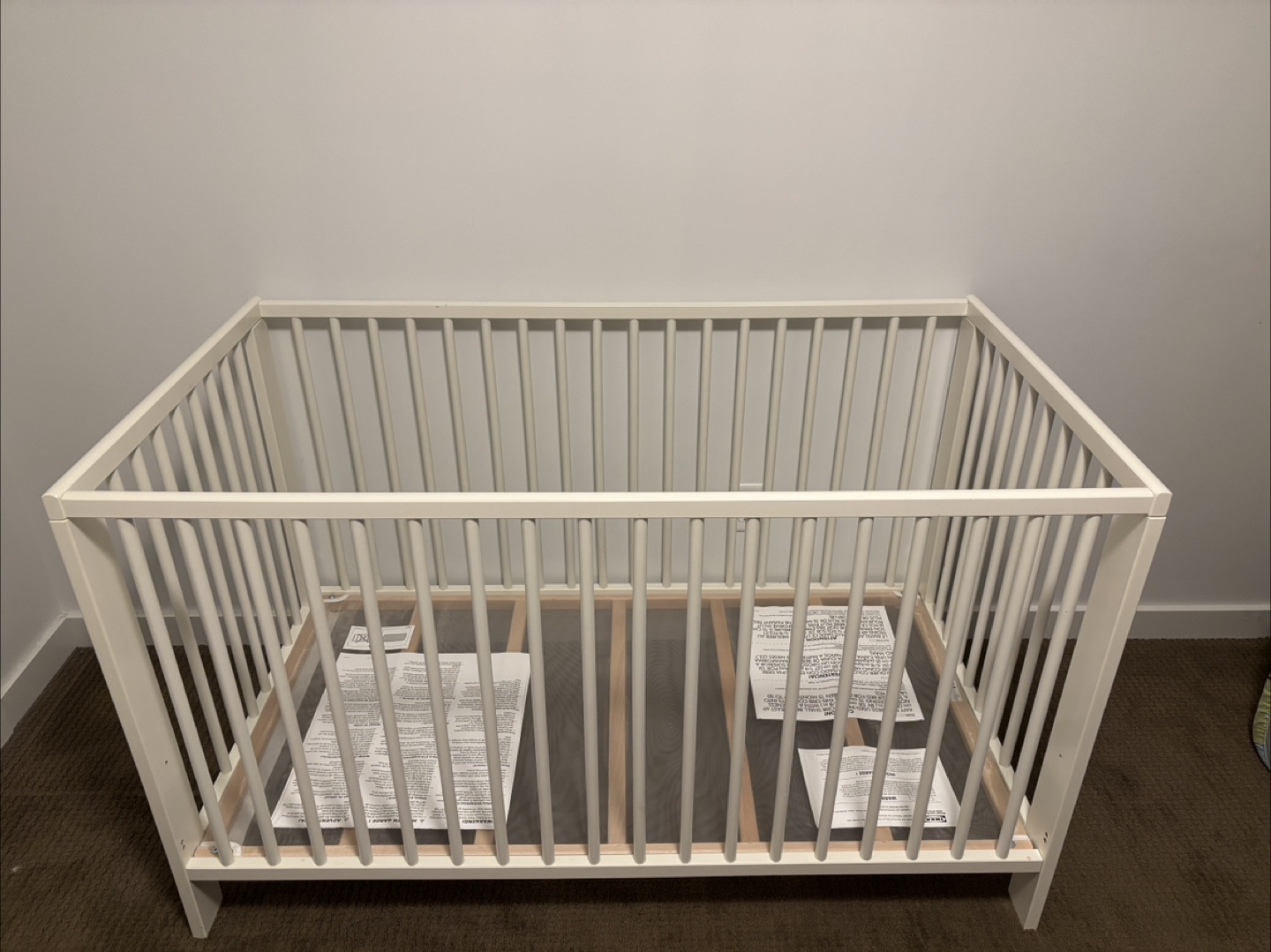 IKEA Gulliver Baby Crib + Mattress - photo 4