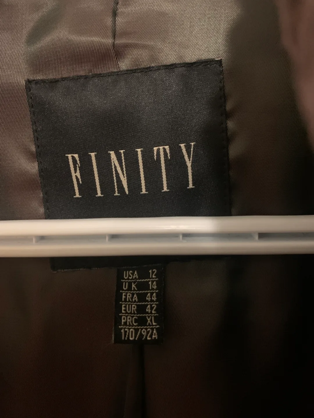 FINITY Brown soft leather Jacket image indicator(2)