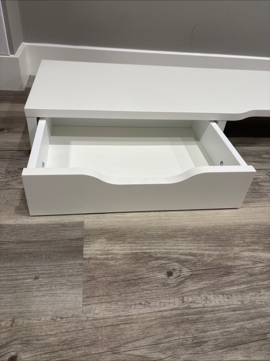 IKEA Monitor Stand with Drawer - photo 2