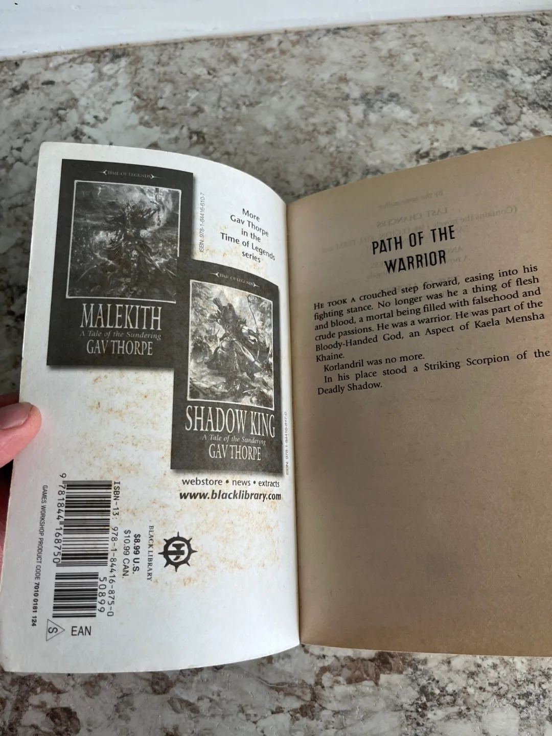 Path of the Warrior Warhammer 40,000 40K Book image indicator(5)