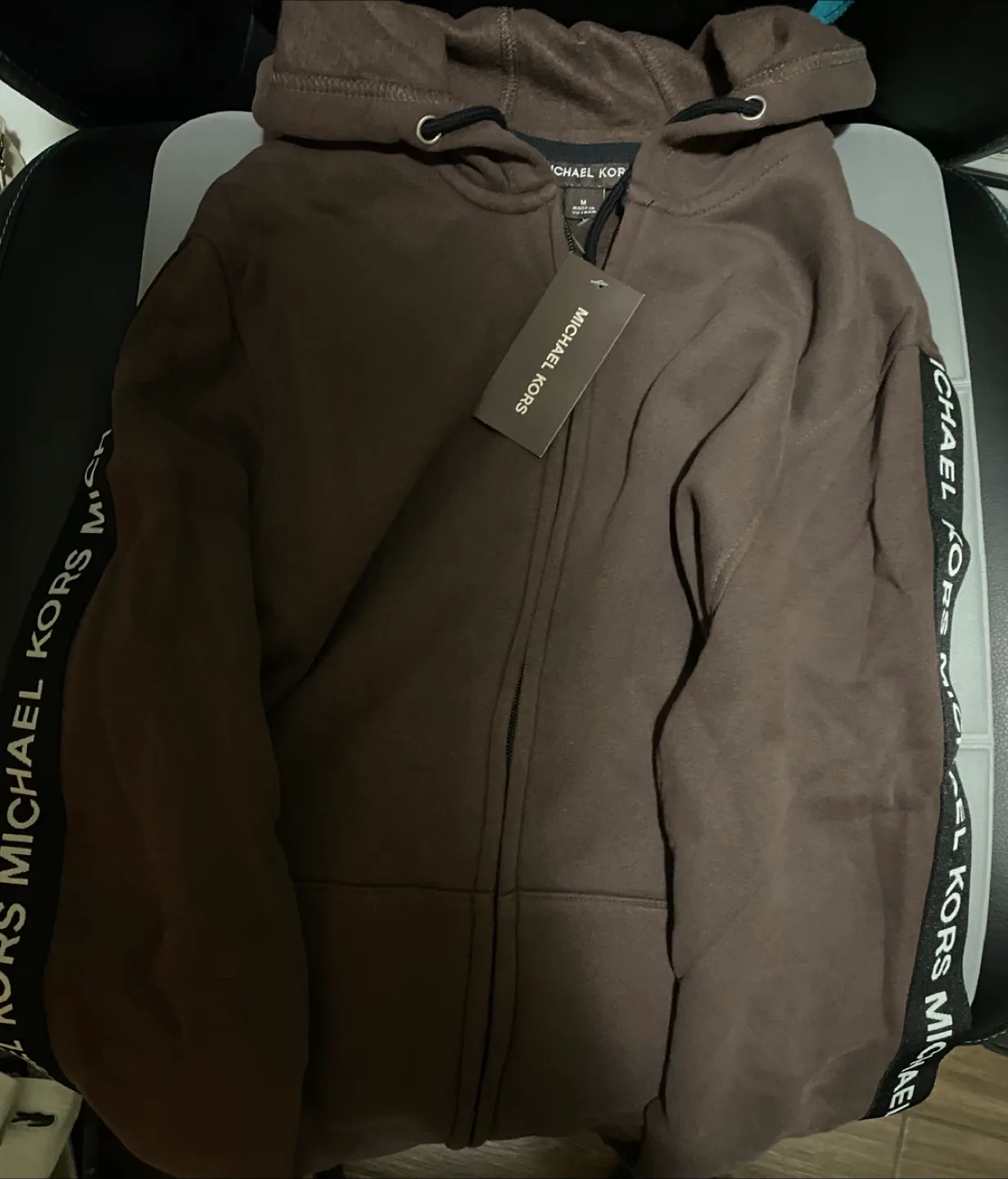 Michael Kors Brown Hoodie thumbnail