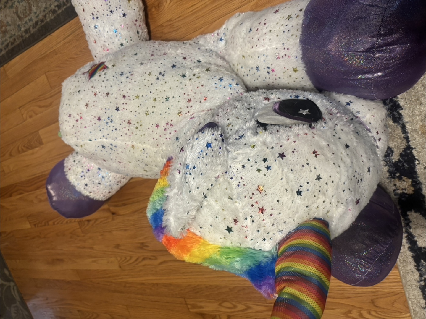 Huge Unicorn Stuffed Animal - photo 4