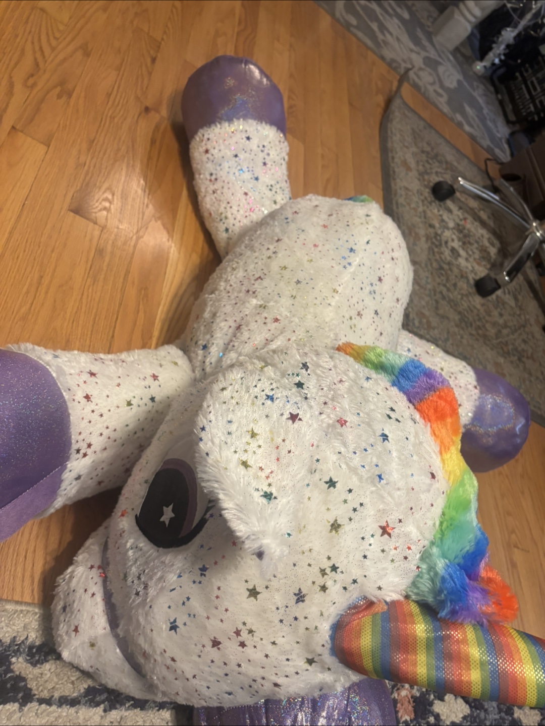 Huge Unicorn Stuffed Animal - photo 2