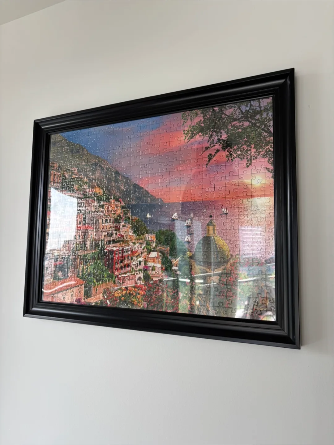 Framed Puzzle - Positano, Italy thumbnail