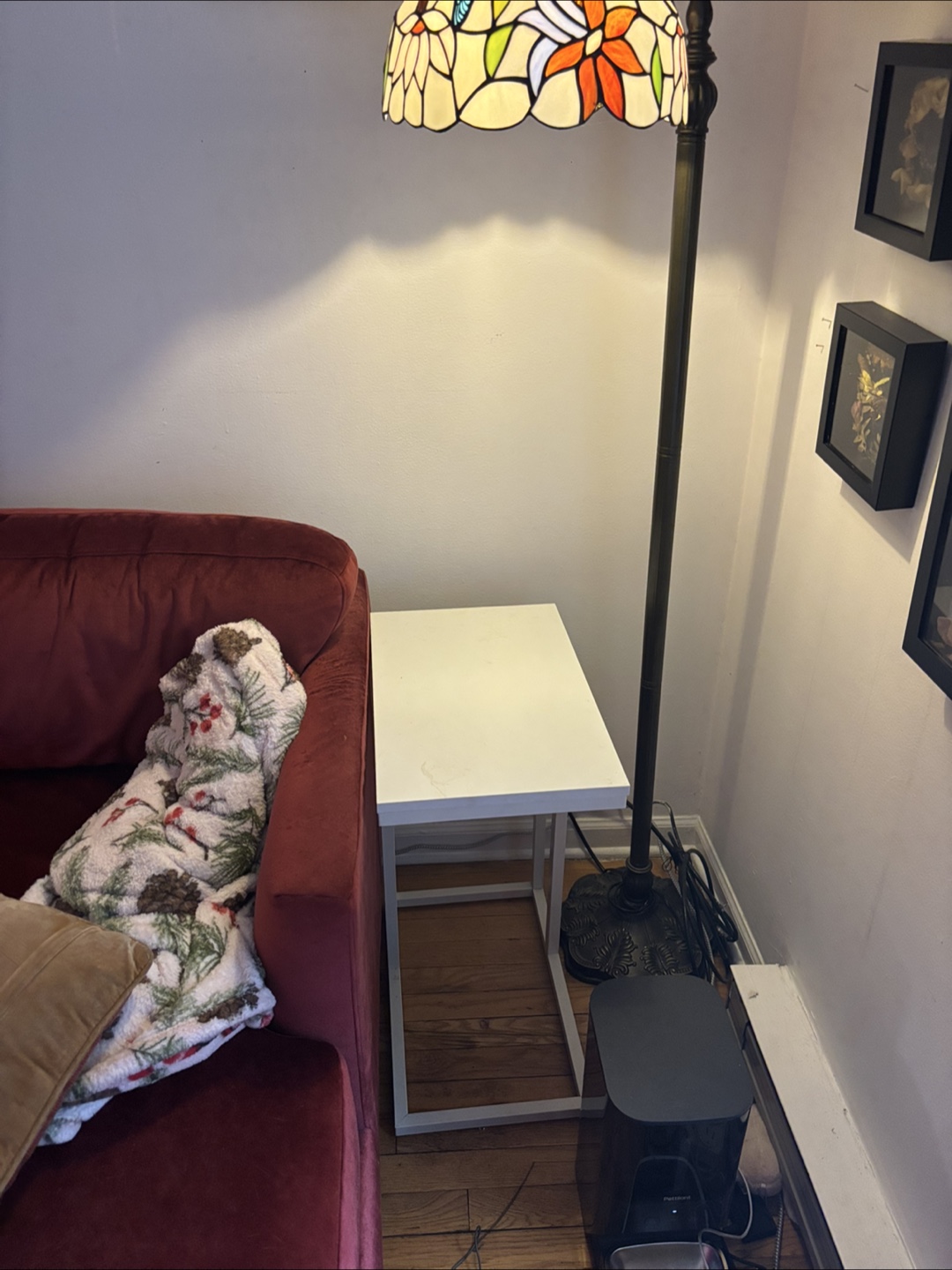White Side Table