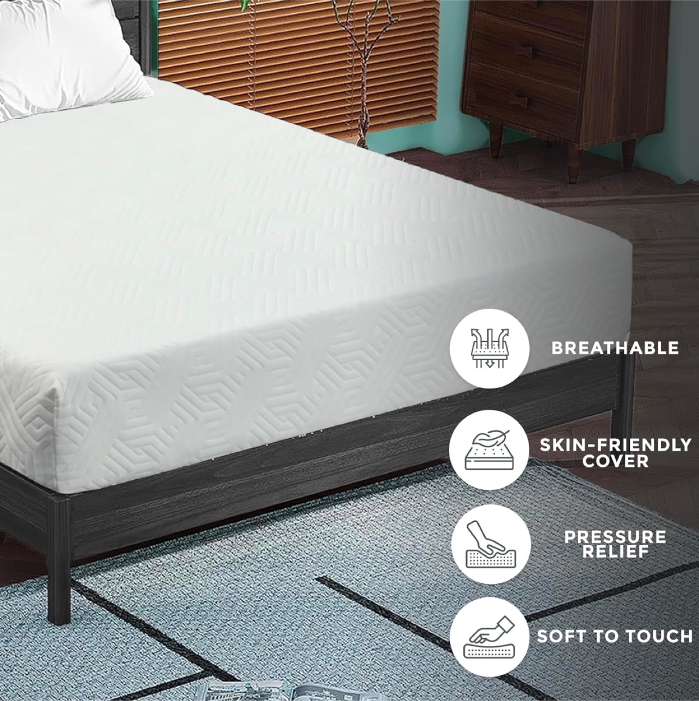 Viscologic Twin Mattress 5” - photo 4