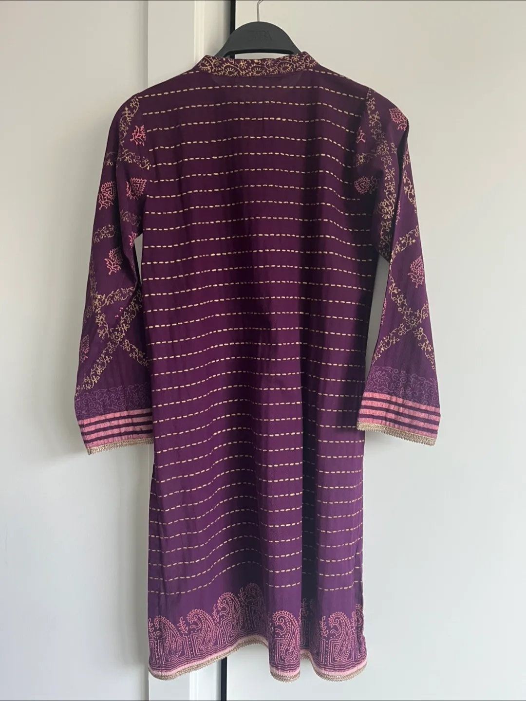 Printed Kurta - Bonanza Satrangi image indicator(4)
