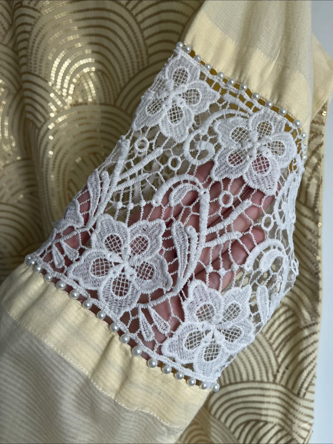 Satrangi Bonanza Golden kurta image indicator(3)