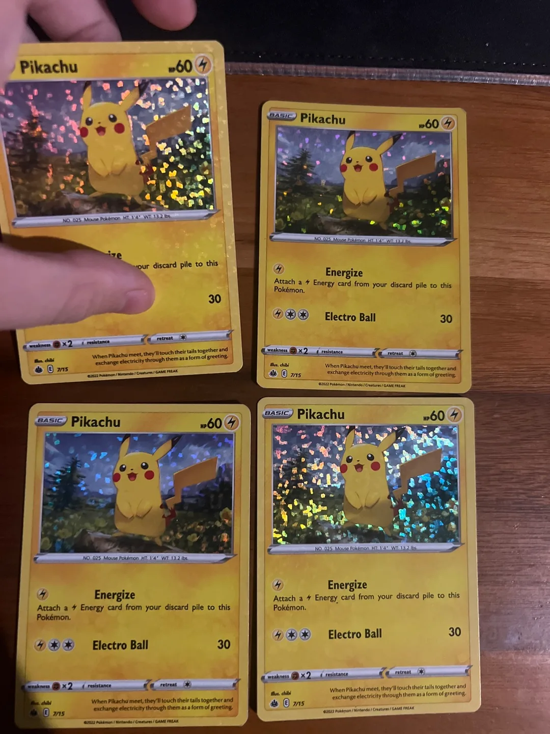 Pikachu Pokémon Cards thumbnail
