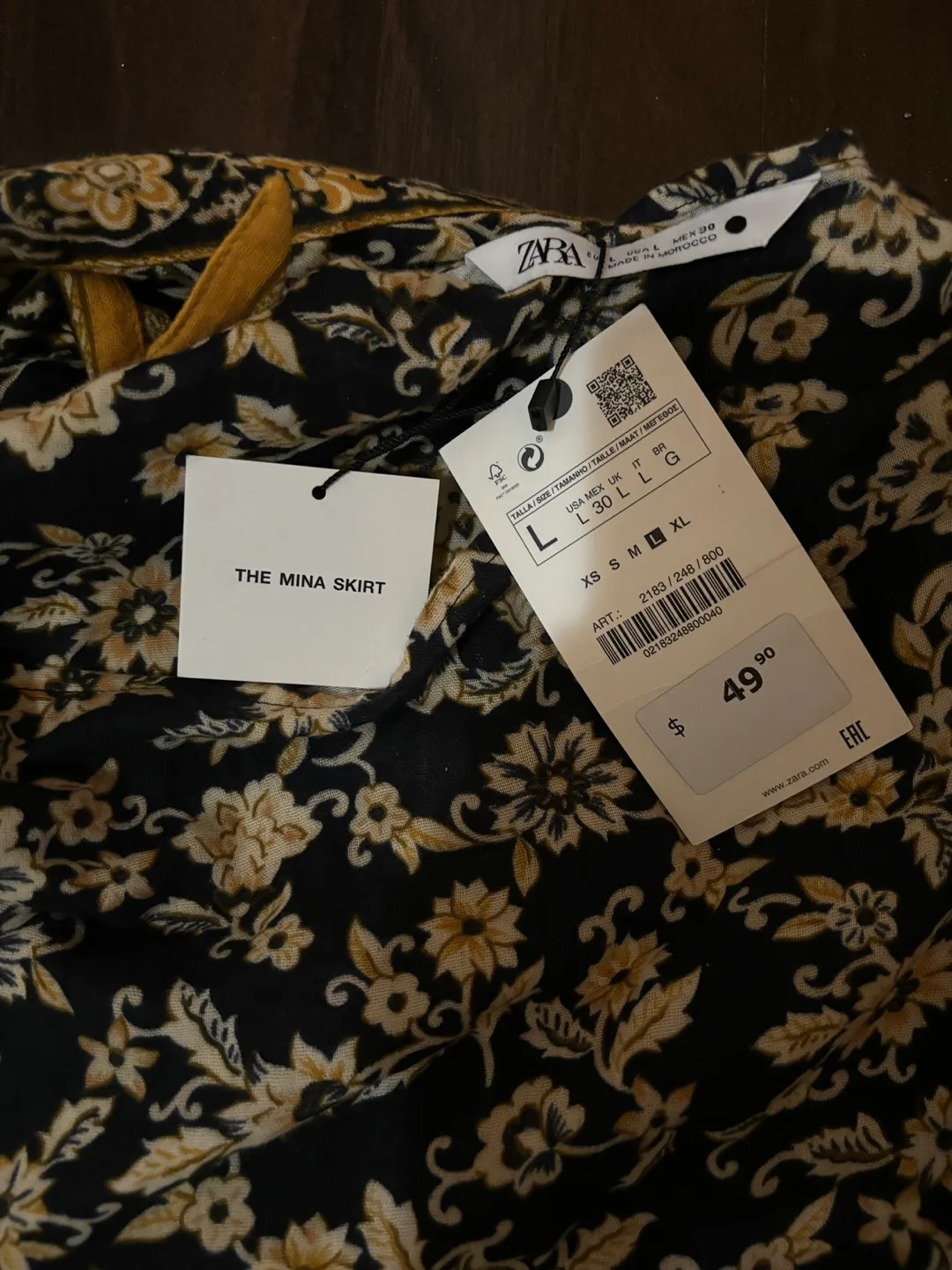 Zara Wrap Skirt image indicator(2)