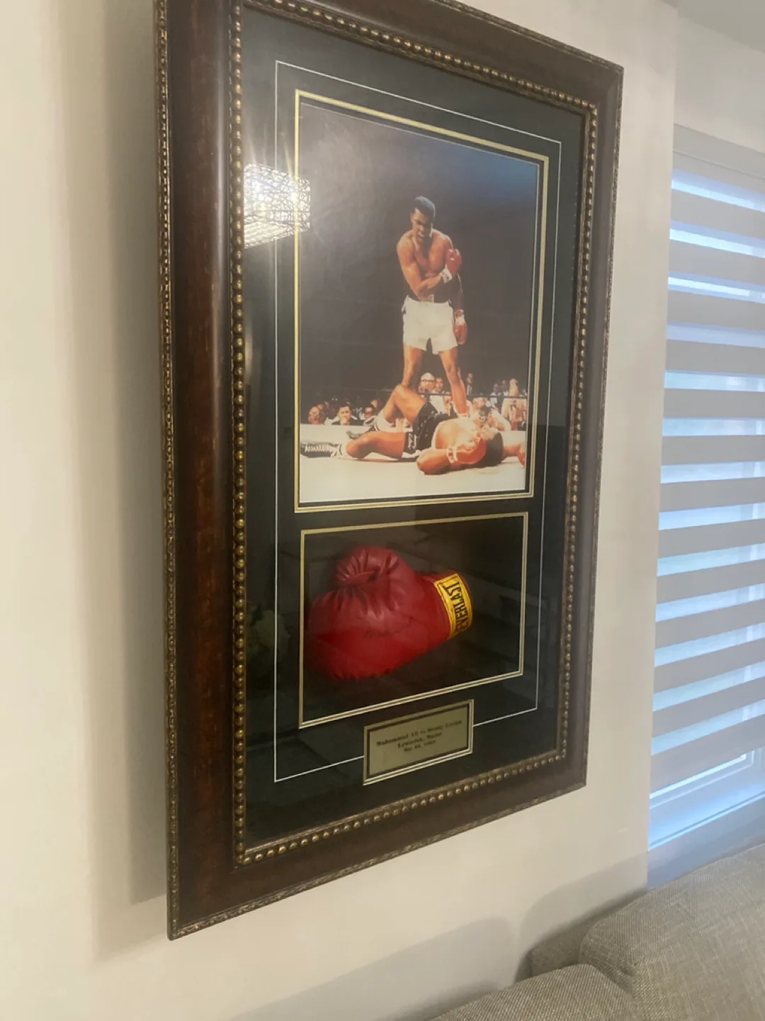 Framed Muhammad Ali Boxing Memorabilia image indicator(2)