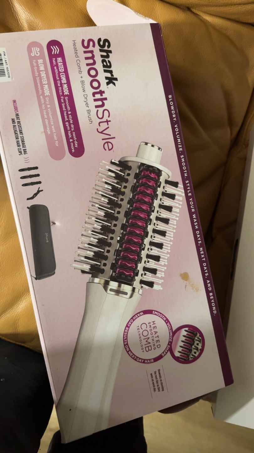 Shark SmoothStyle Heated Comb and Blow Dryer Brush - photo 2