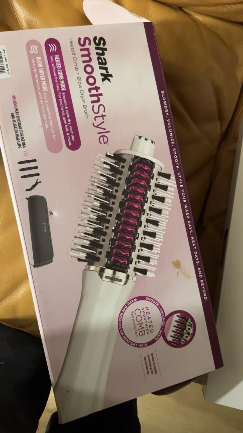 Shark SmoothStyle Heated Comb and Blow Dryer Brush image indicator(2)