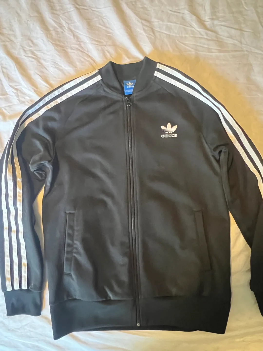 ADIDAS TRACK JACKET BLACK thumbnail