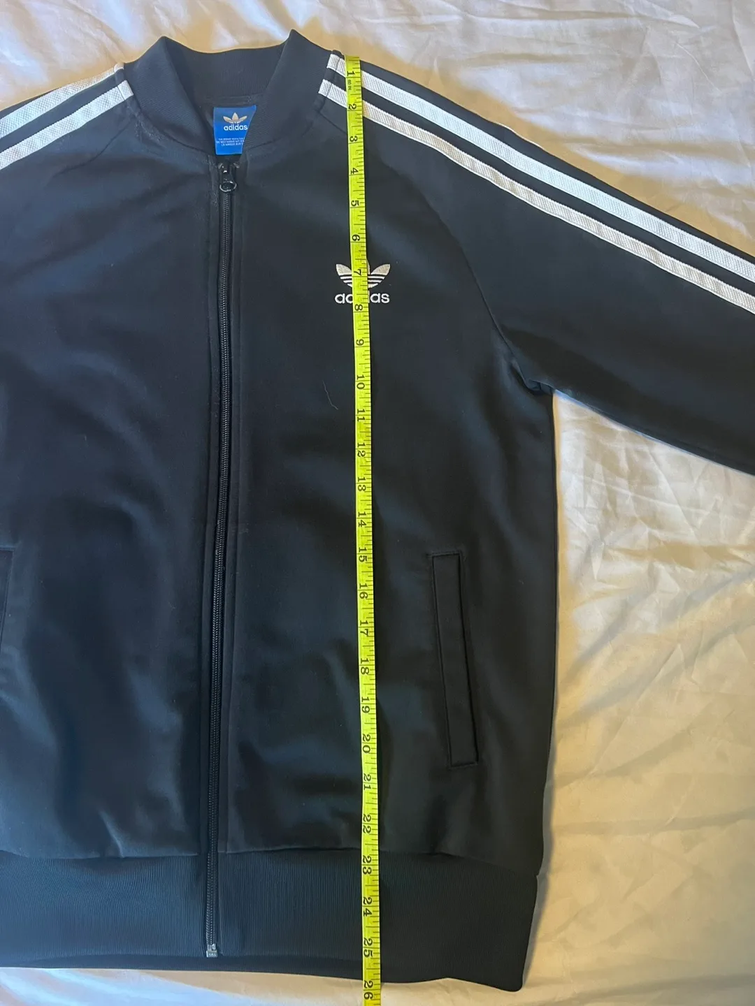 ADIDAS TRACK JACKET BLACK image indicator(2)