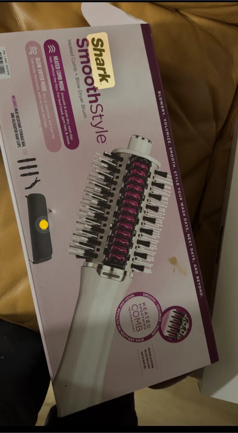 Shark SmoothStyle Heated Comb and Blow Dryer Brush image indicator(3)