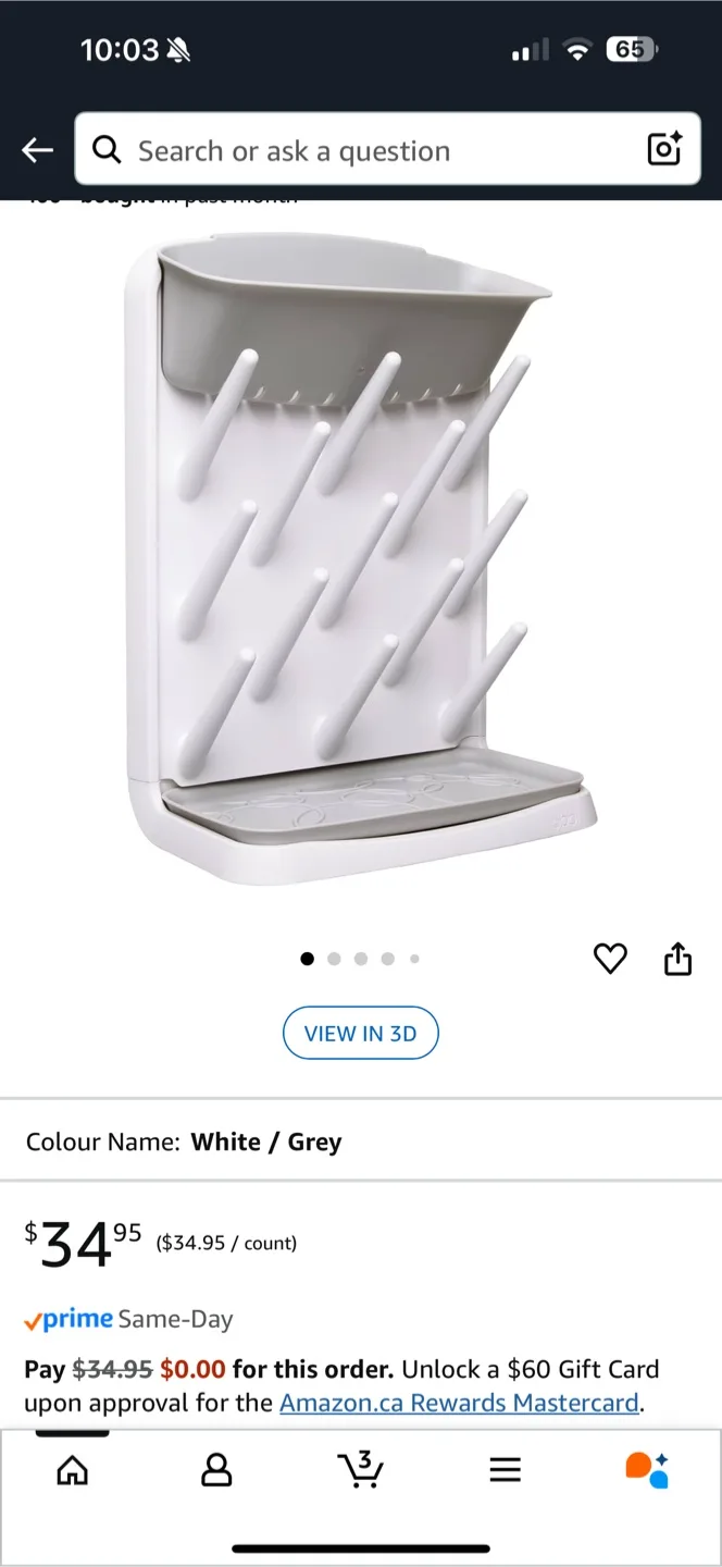 Baby Bottle Drying Rack