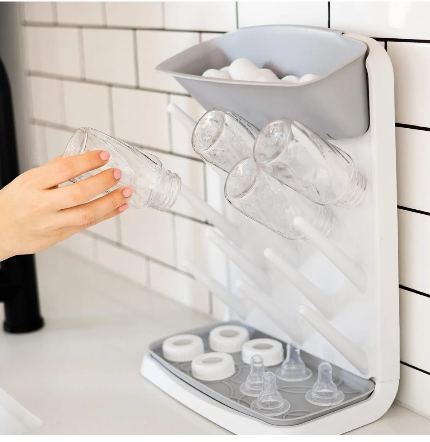 Baby Bottle Drying Rack image indicator(2)
