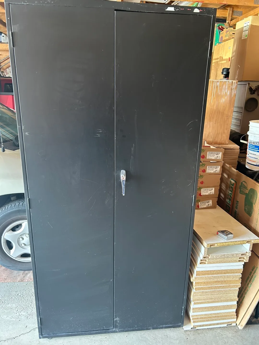 Black Storage Cabinet thumbnail