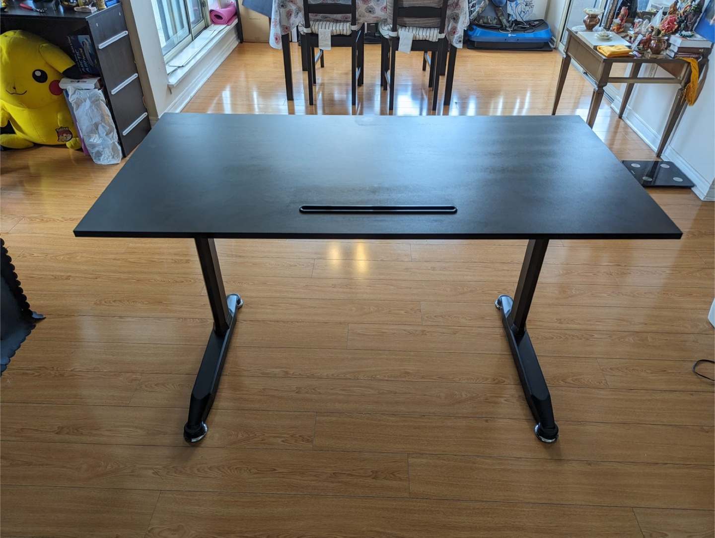 Black Height Adjustable Desk - photo 2