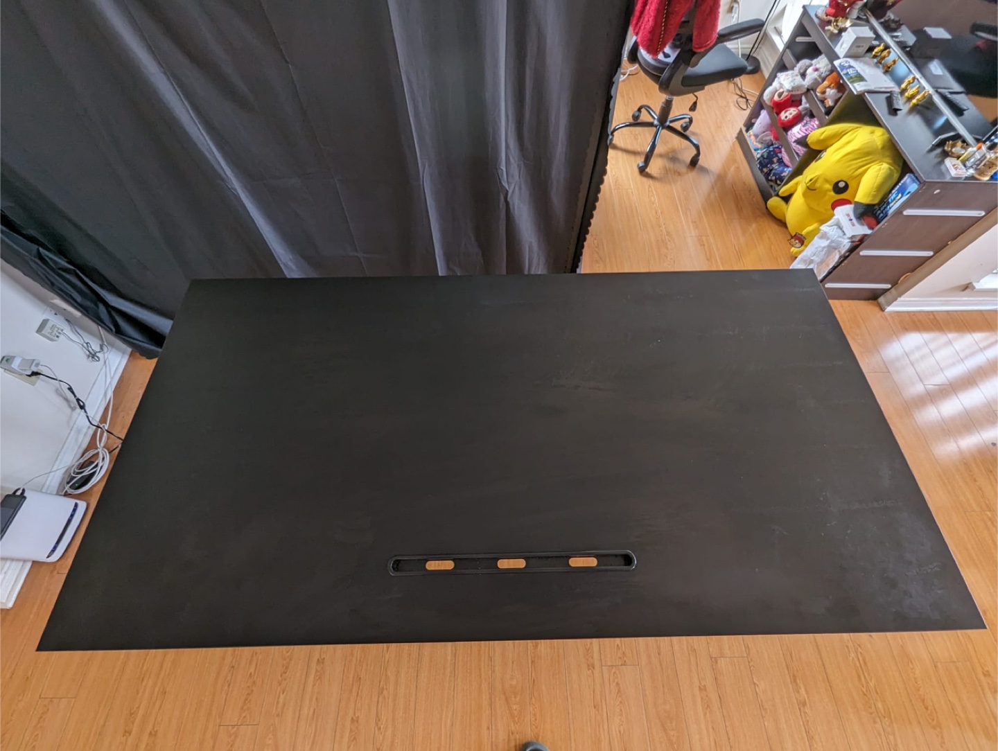 Black Height Adjustable Desk