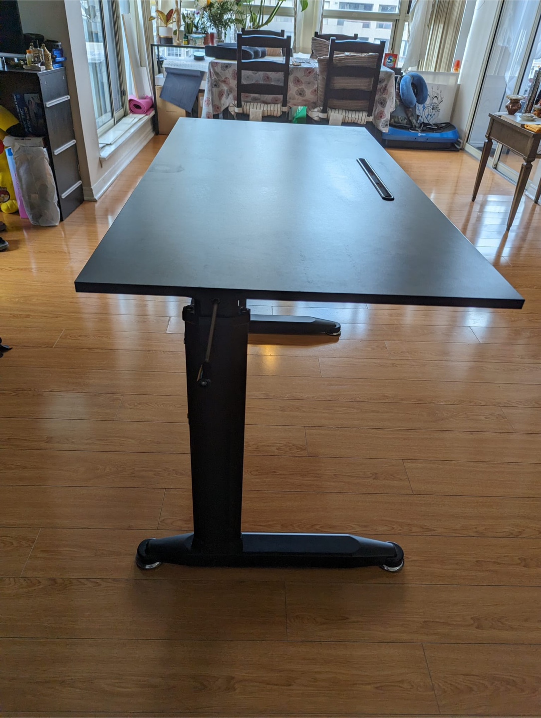 Black Height Adjustable Desk - photo 4