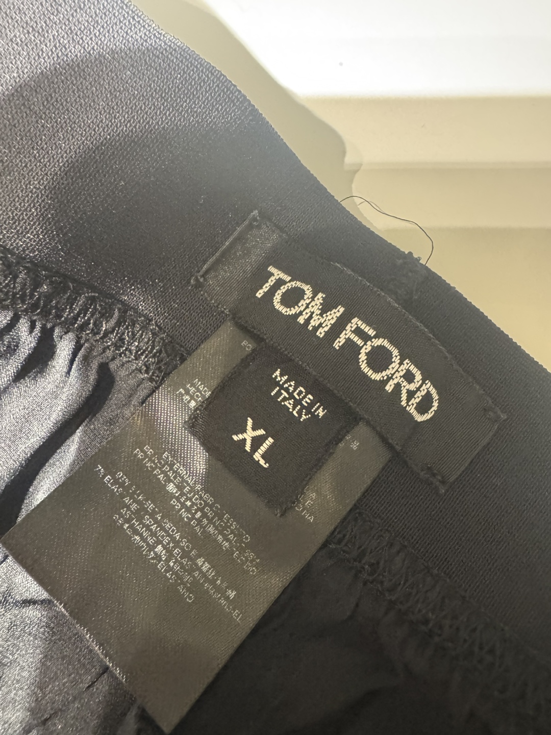 Tom Ford Black Silk Boxers - XL BRAND NEW - photo 2