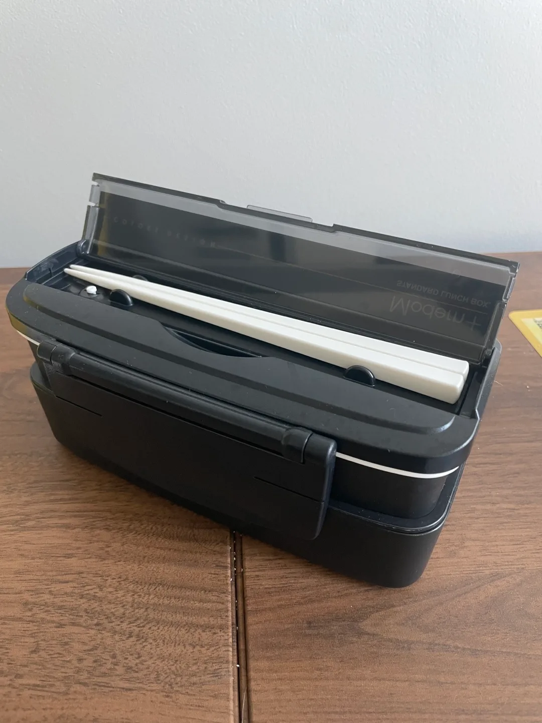 🥕Japanese 2-tier lunch bento with chopsticks image indicator(2)