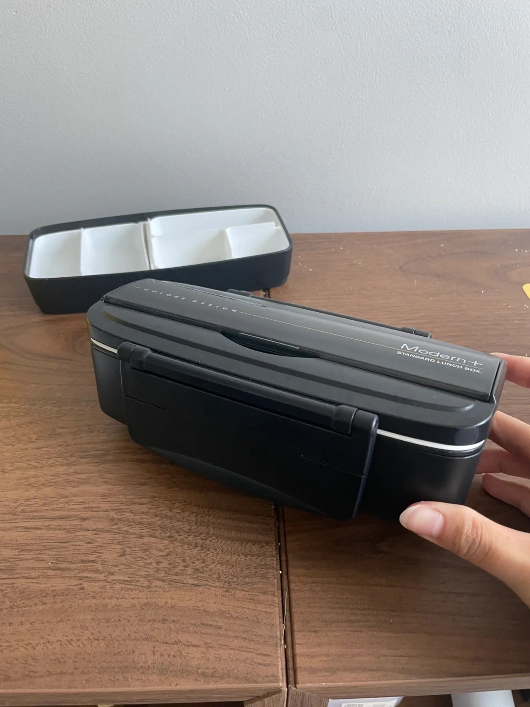 🥕Japanese 2-tier lunch bento with chopsticks image indicator(8)