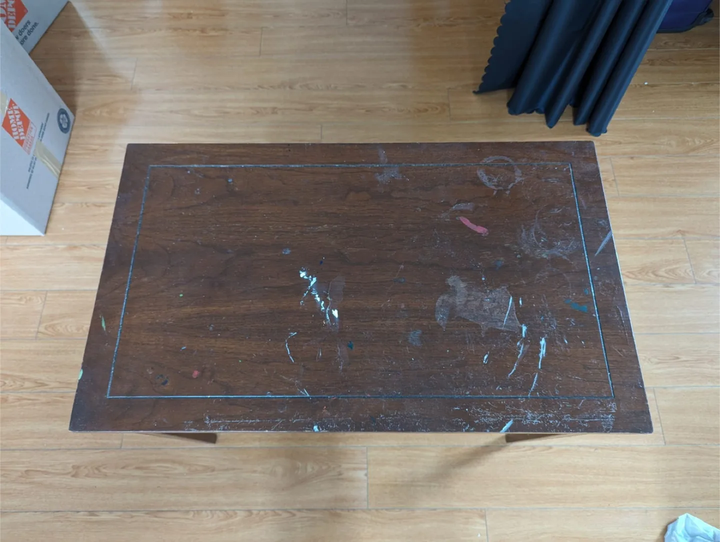 Wooden Coffee Table with Shelf thumbnail