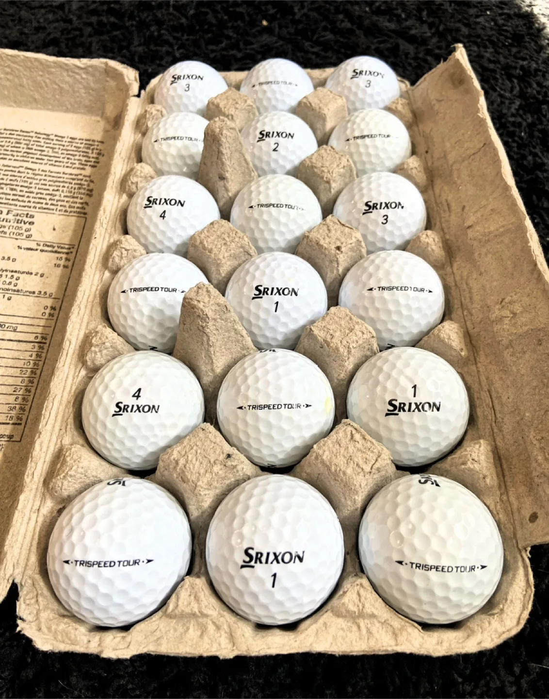18 Srixon TriSpeed Tour Golf Balls thumbnail