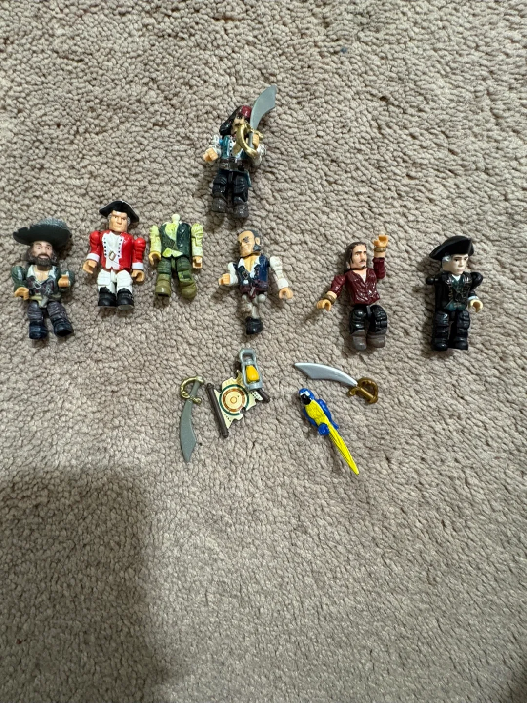 Mega Bloks Pirates of the Caribbean Lot  (As Is) image indicator(8)