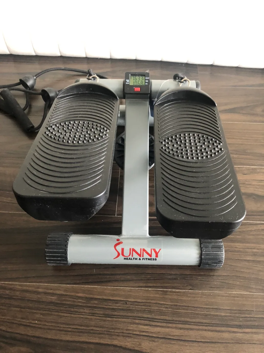 Sunny Health & Fitness Stepper with Resistance Bands thumbnail