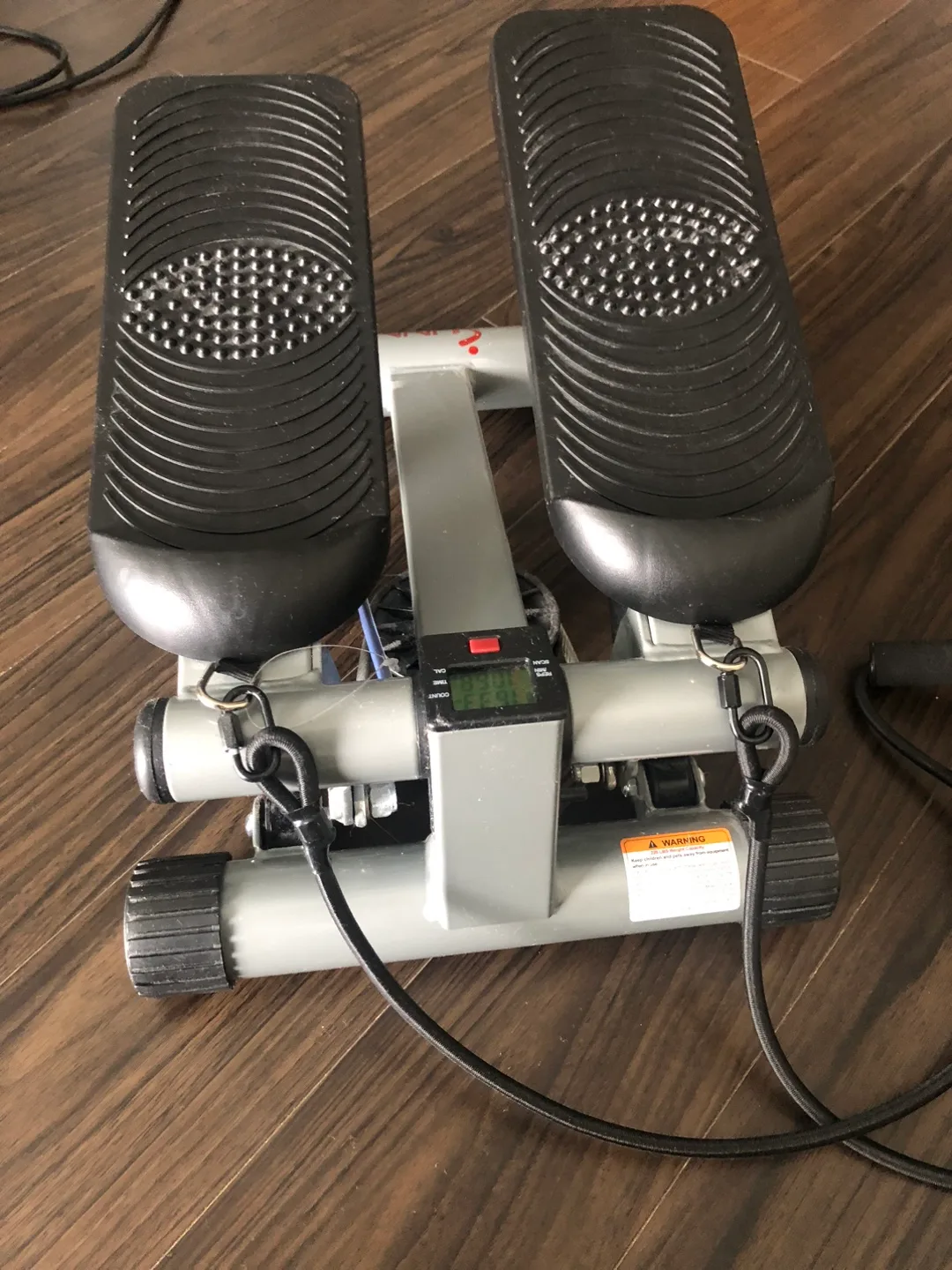 Sunny Health & Fitness Stepper with Resistance Bands image indicator(2)