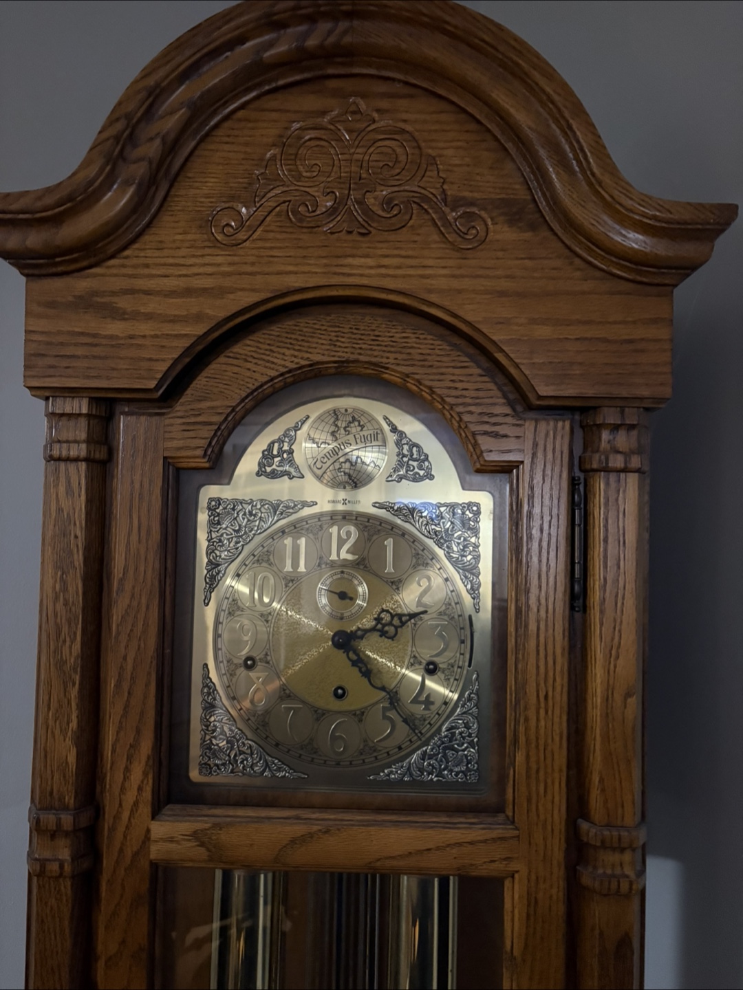 Wooden Grandfather Clock - photo 2