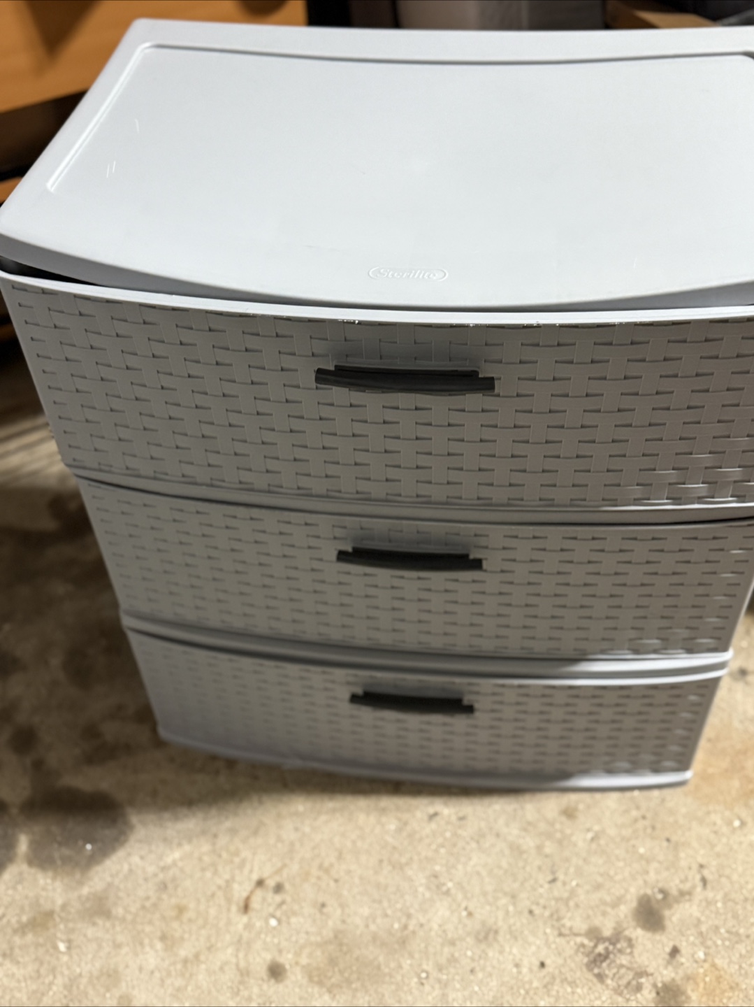 3-Drawer Plastic Storage Organizer - photo 2