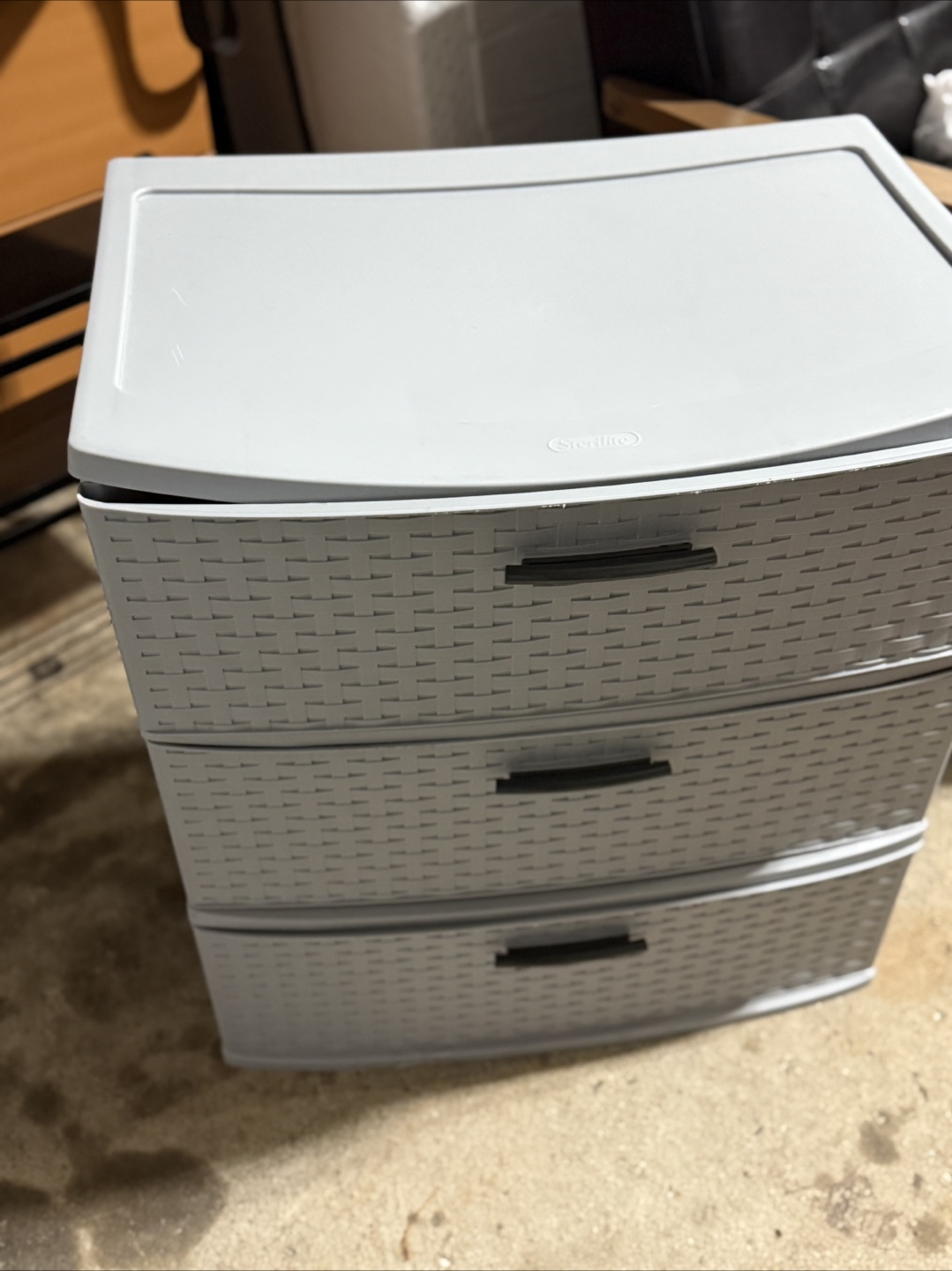 3-Drawer Plastic Storage Organizer - photo 3