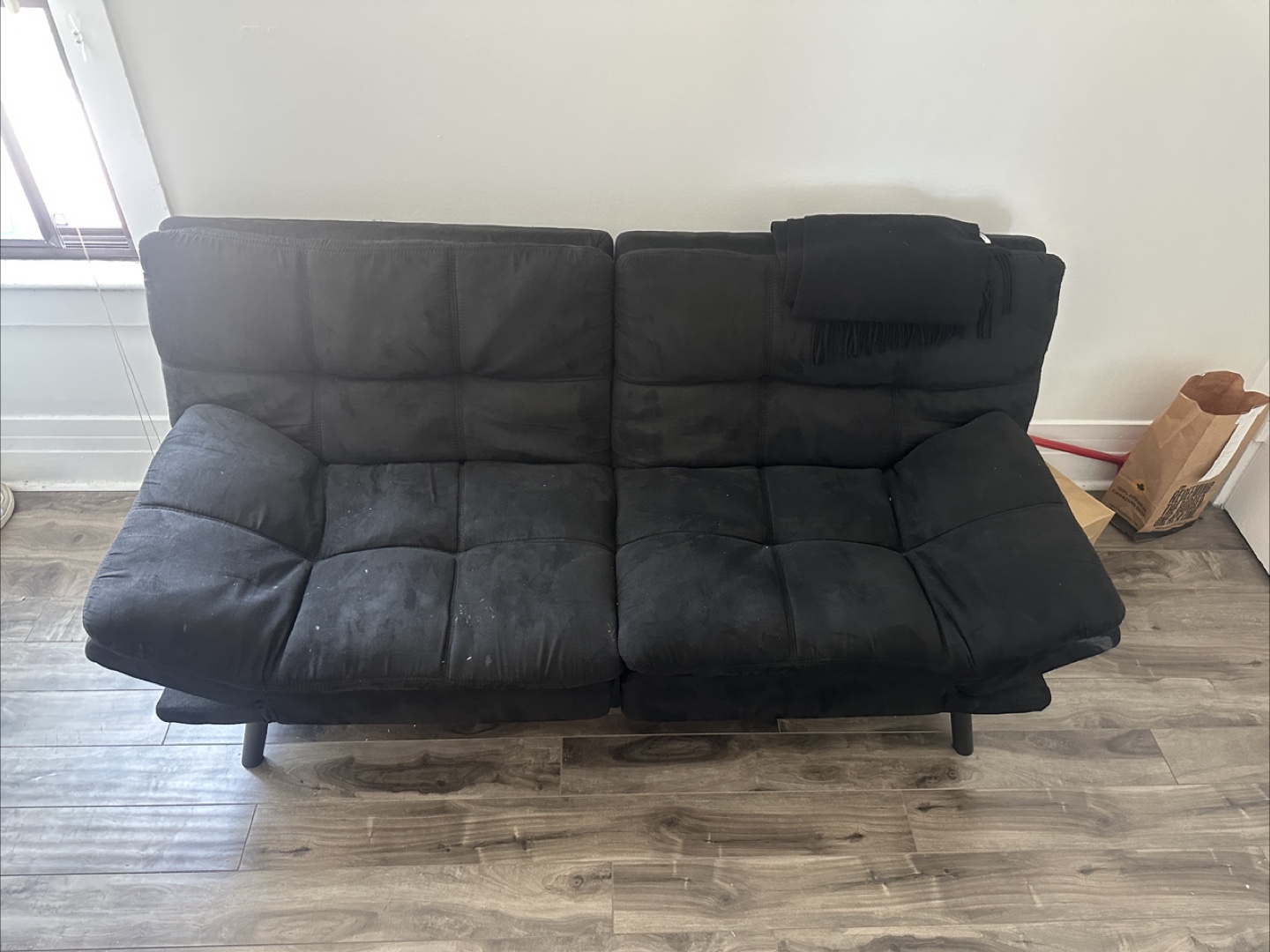 Black Futon Sofa