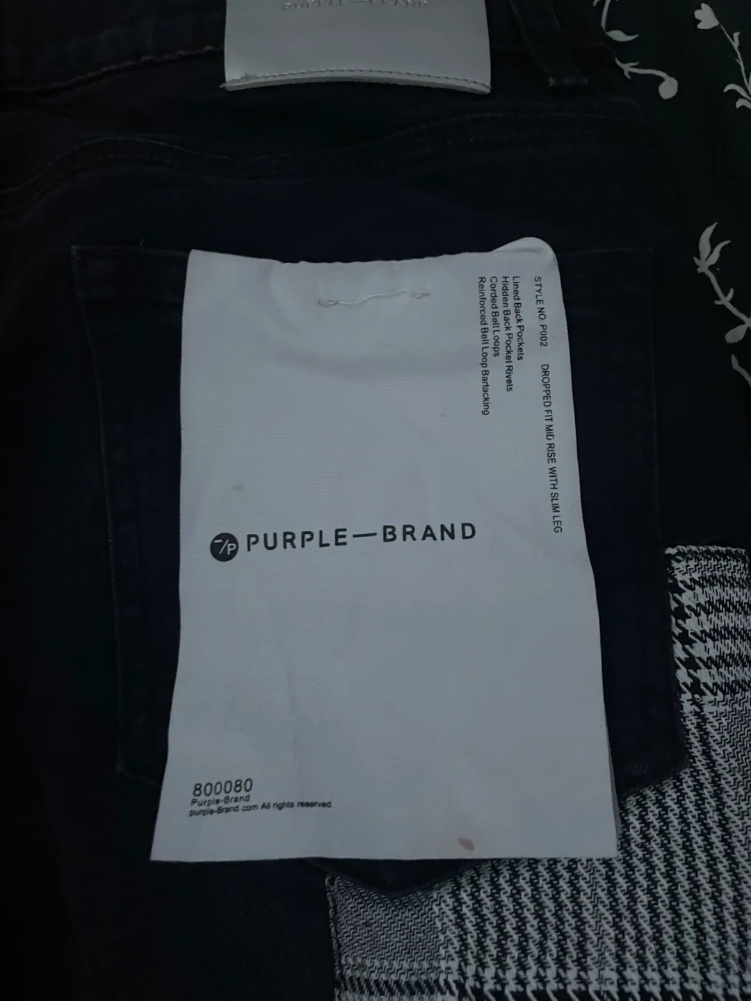 Purple Brand Black Jeans image indicator(4)
