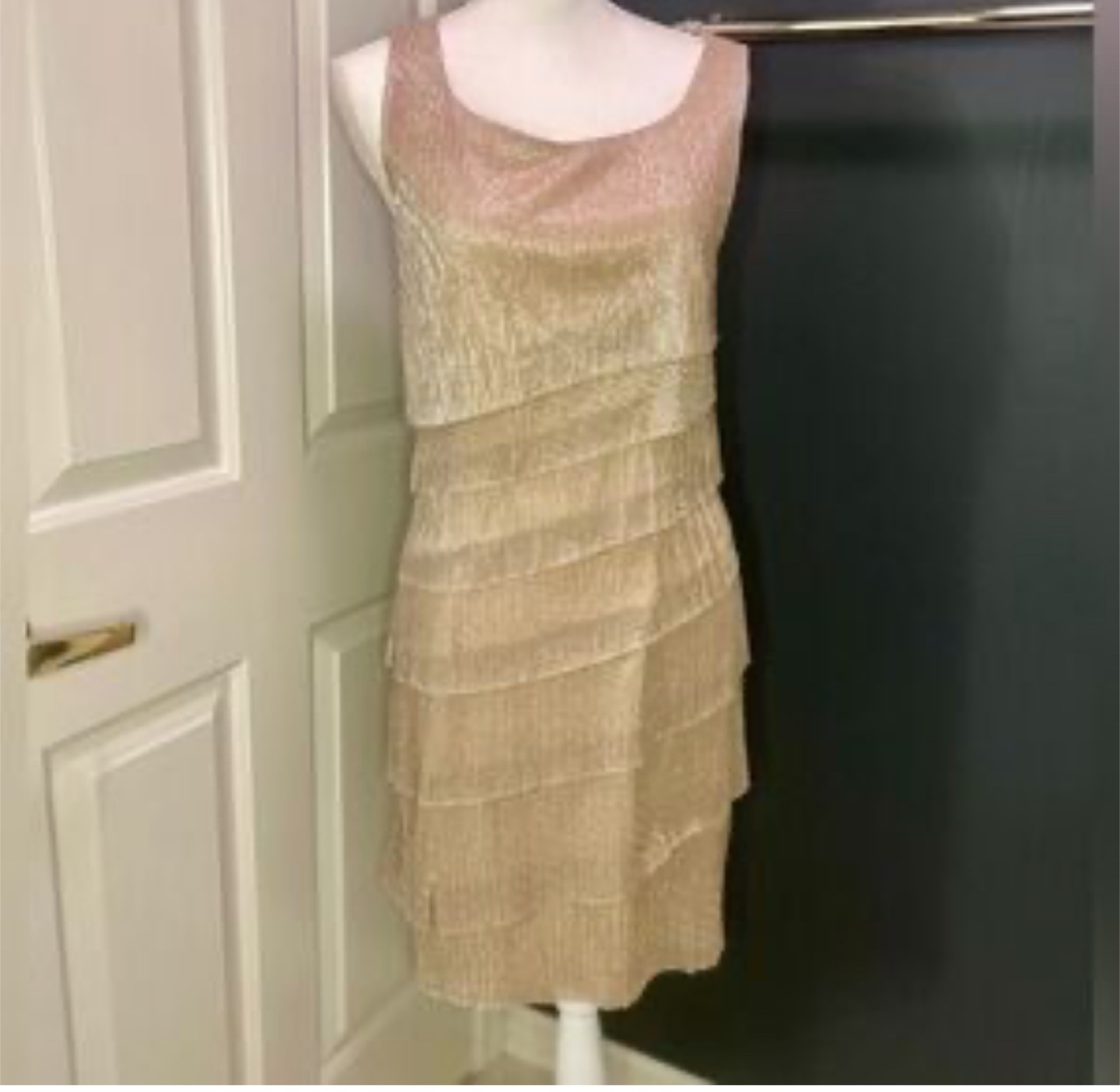 Connected Apparel Tiered Dress - photo 2